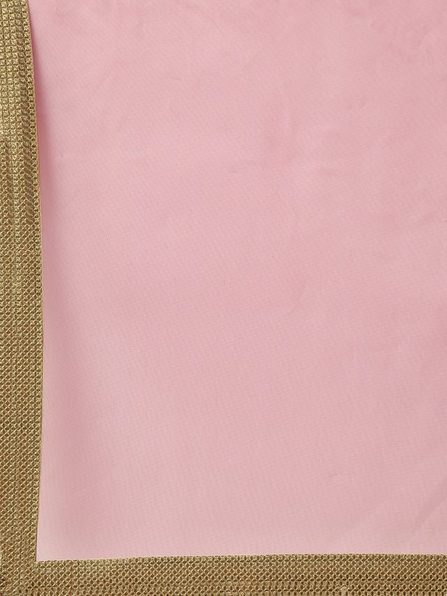 Bollywood Vogue Ready To Wear Pink Floor Length Anarkali Suit