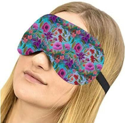 Lushomes Sleep Eye Mask-Updated Design Light Blocking Sleep Mask, Soft and Comfortable Night Eye Mask - HalfPe