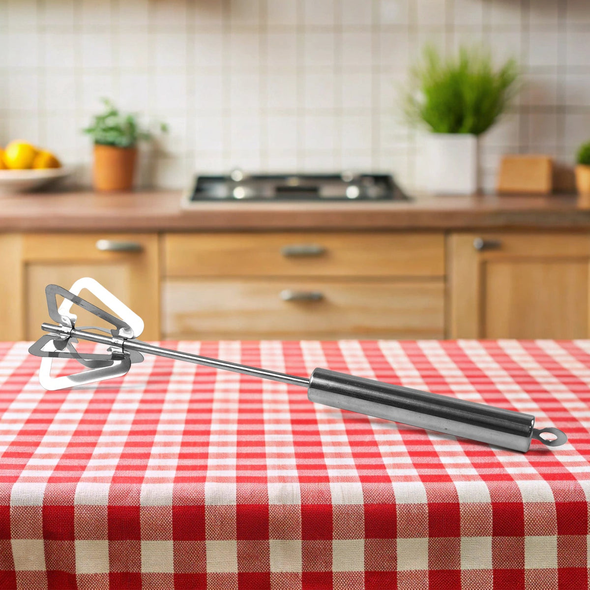 Hand Push Mixer Egg Whisk Stainless Steel Blender (1 Pc) HP DD