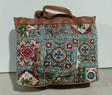 MultiColor Stylish Sling Printed Bag For Women (TPT)