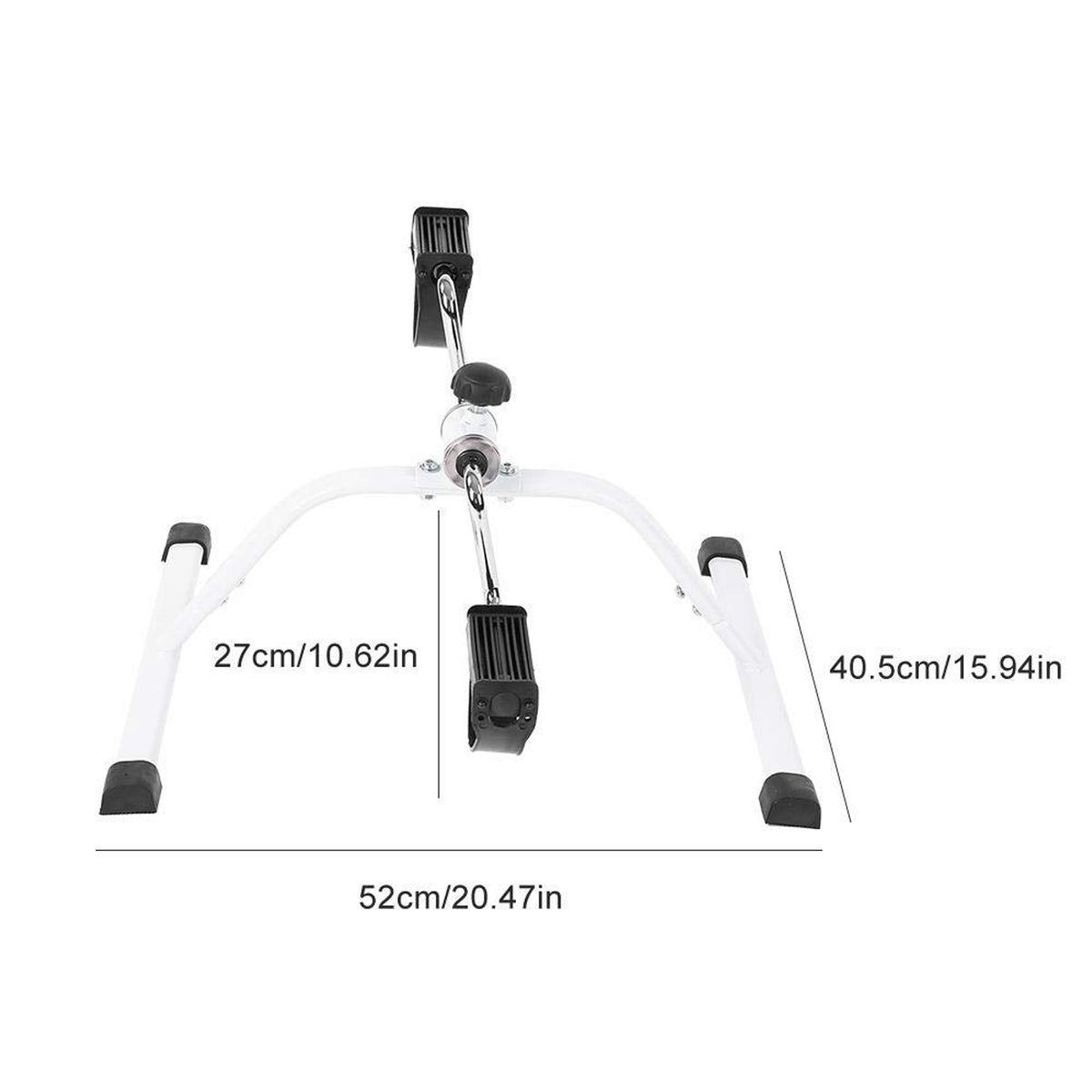 Mini Pedal Exerciser for Home Workout – Portable Fitness Cycle Machine for Legs &Arms Exercise, Physiotherapy, and Office Use (1 Pc)