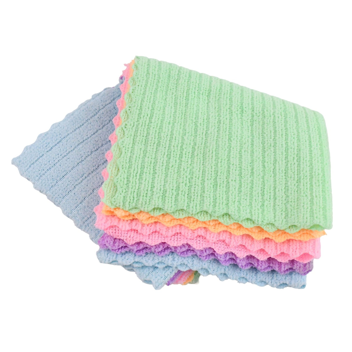 Pack of 5 Microfiber Cleaning Pochha Super Absorbent Microfiber Cleaning Cloth Multipurpose HP DD