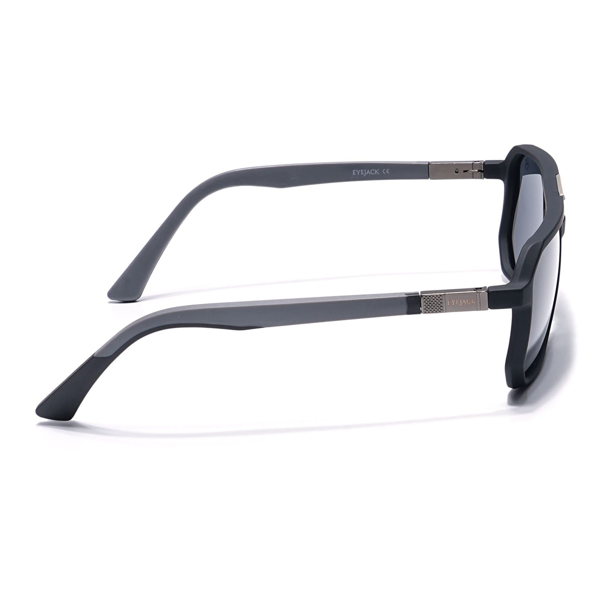 Eyejack Black Wayfarer Sunglasses for Men and Women - Style 1112 - view 7