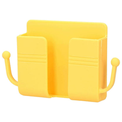 Wall Mounted Storage Box, Multifunctional Practical Bathroom Wall Bracket Organizer for Bedroom for Kitchen (Yellow) - HalfPe