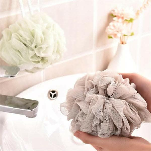 Bath Shower Sponge Scrubber Exfoliator (Single Piece) - HalfPe