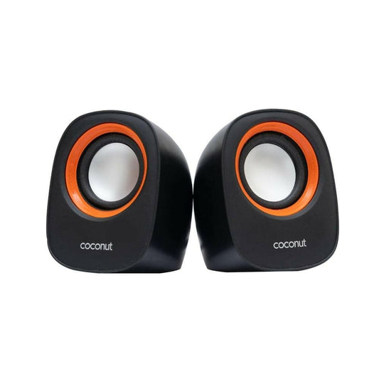 US07 USB Speaker for Laptop & Computer (Pack Of 2,Multi-Colour) - HalfPe