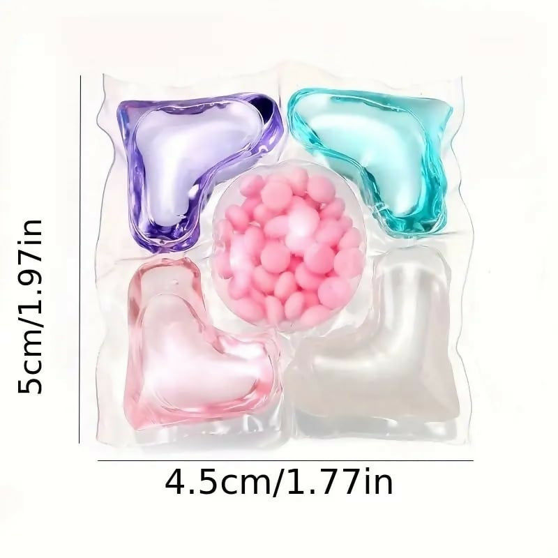 5-in-1 Laundry Detergent Pods for Washing Machine Powerful Cleaning, Stain & Odor Remover – Suitable for Front/Top Load & Semi-Automatic Machines (Pack of 5)