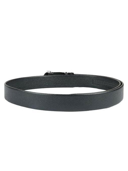 ZEVORA Casual Leather Auto Lock Buckle Belt - HalfPe