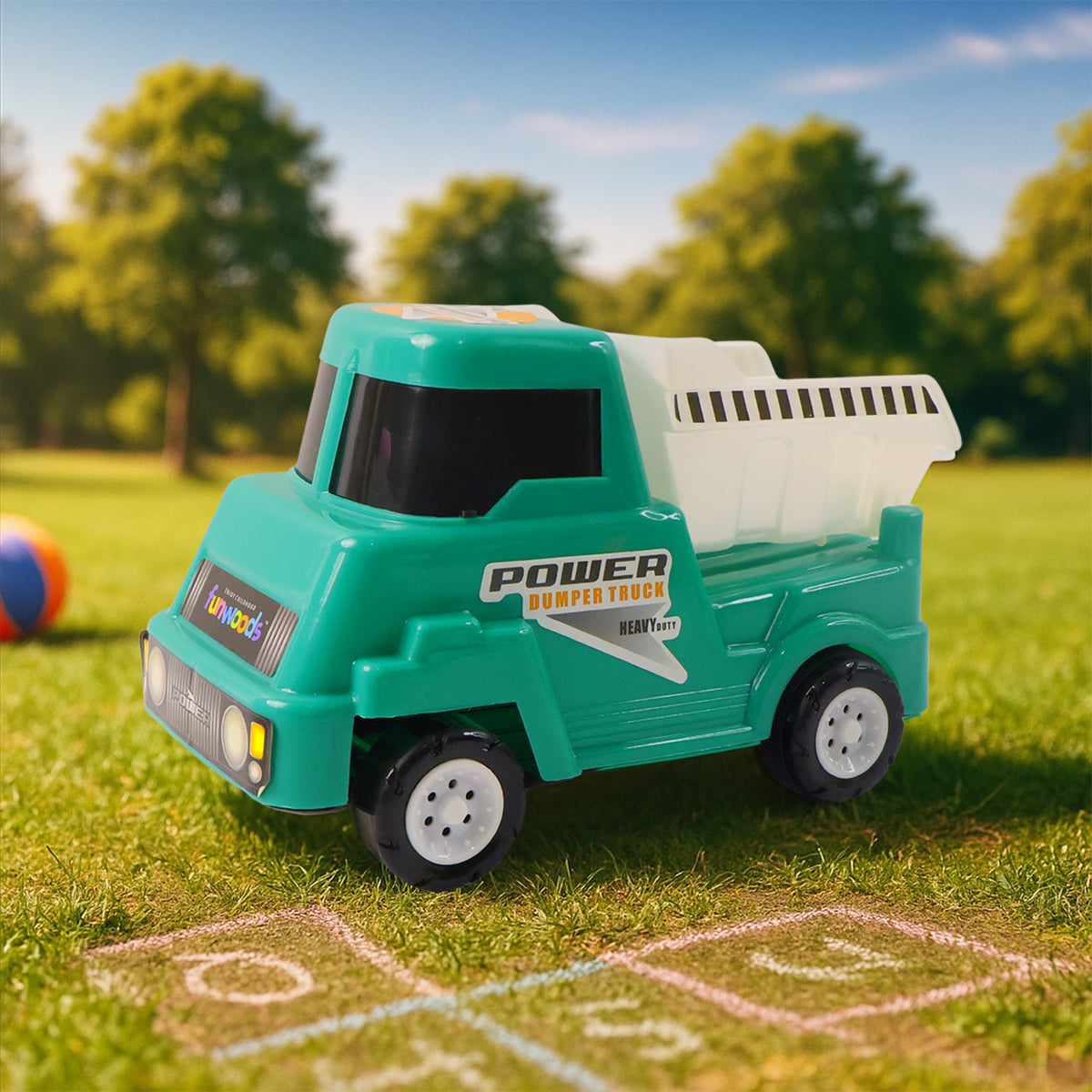 Funwoods Kids Power Dumper Truck Toy (1 Pc)