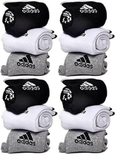 ADIDAS Men Pack Of 3 Ankle-Length Socks(Pack Of 12) - HalfPe