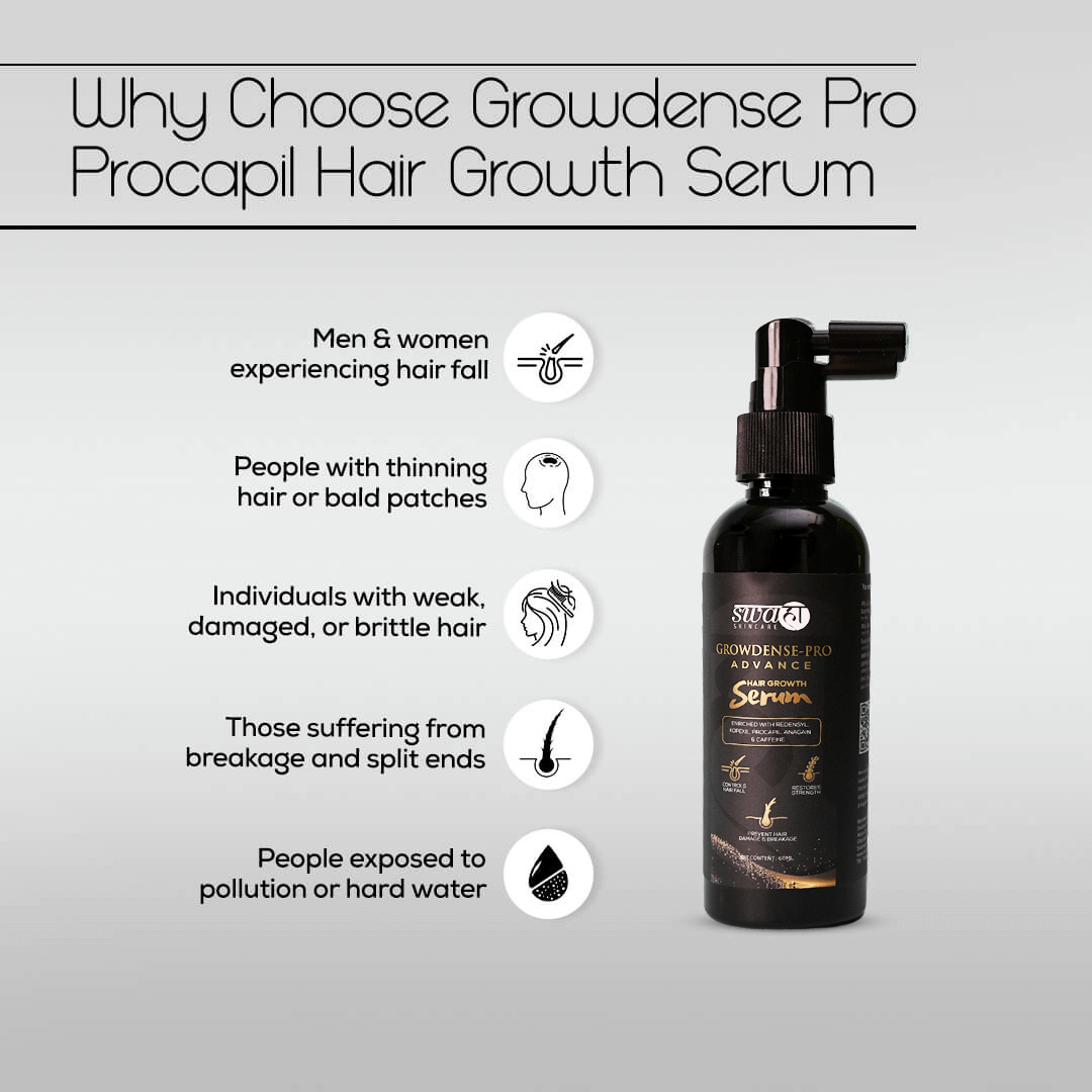 Growdense-Pro Advance Redensyl Hair Growth Serum (60ml)