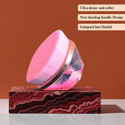 Glitter Cosmetic Brush with Starry Gel Base – Perfect for Makeup and Skincare Application(1 Pc)