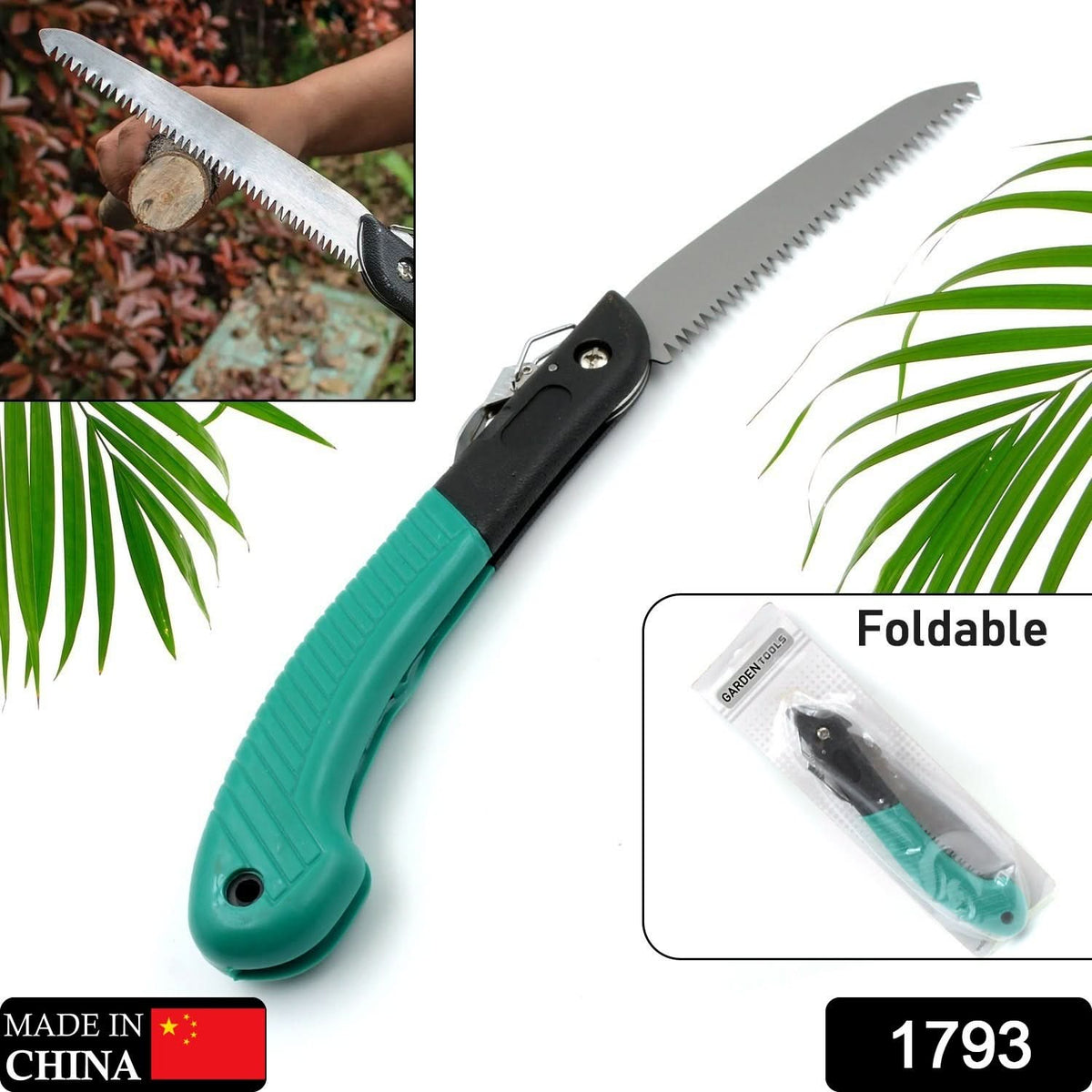 1793 Folding Handsaw Pruning Saws For Tree Trimming Camping Gardening Hunting. Cutting Wood Pvc Bone HP DD