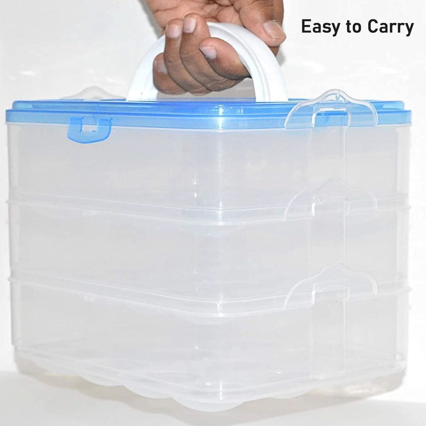 36-Grid Egg Box – Durable Plastic Egg Storage Container for Safe Organization