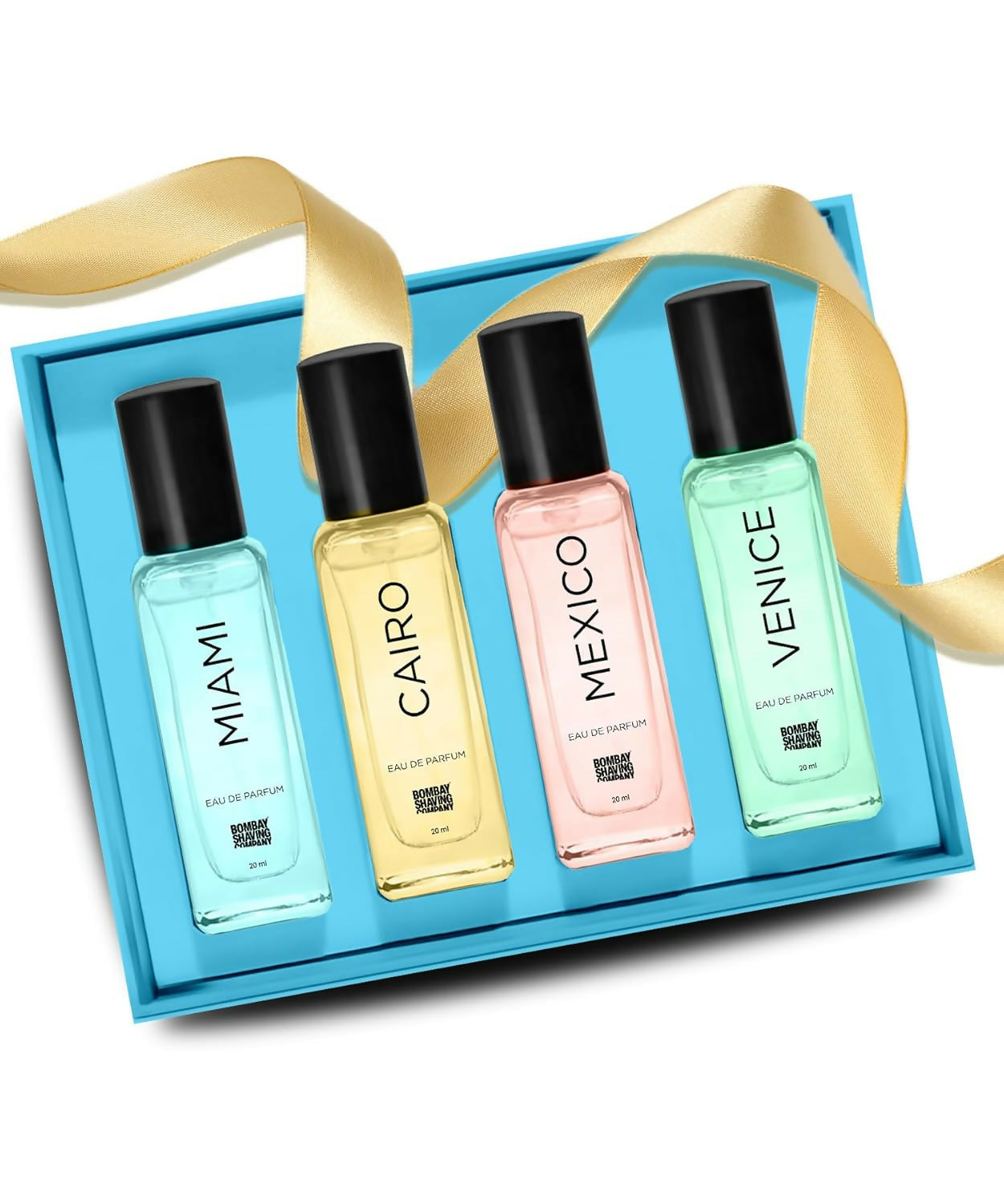 Bombay Shaving Co. 4x20ml Luxury Perfume Gift Set for Men boAt and Portronics