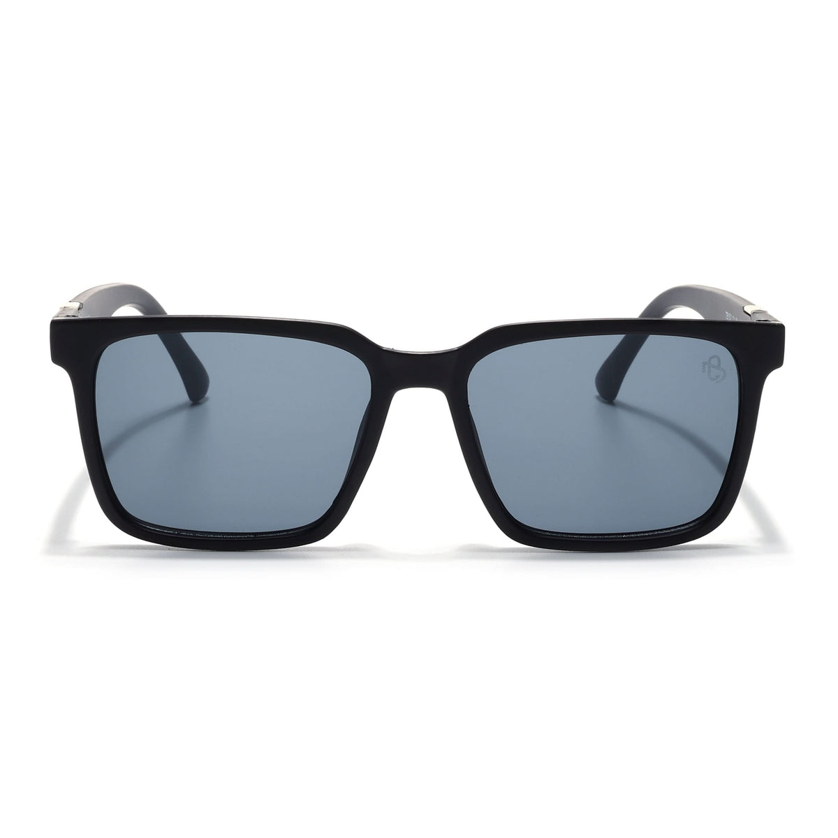 Eyejack Black Square Sunglasses for Men and Women - Style 1074 - view 3