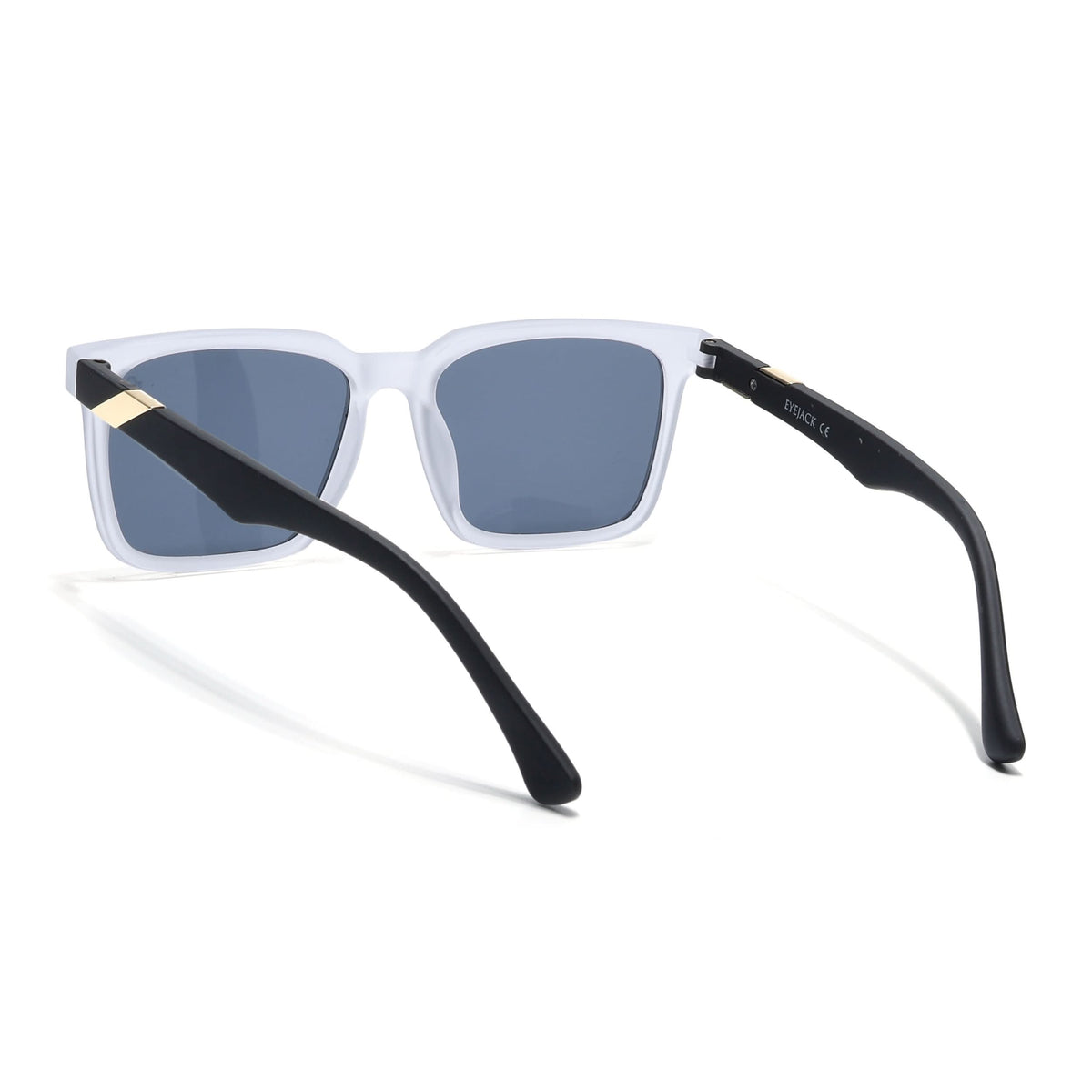 Eyejack Grey Square Sunglasses for Men and Women - Style 1076 - view 5