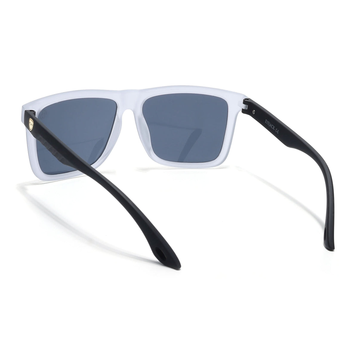 Eyejack Grey Wayfarer Sunglasses for Men and Women - Style 1070 - view 6
