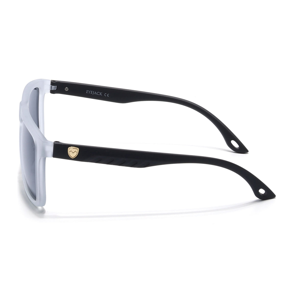 Eyejack Grey Wayfarer Sunglasses for Men and Women - Style 1070 - view 7