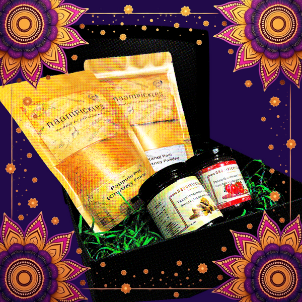 Andhra Homemade Combo – Allam Pachidi, Tamata Pachidi, Kandi Podi & Pappula Podi, Traditional Authentic Taste JPS PRODUCTS (ACHSA)