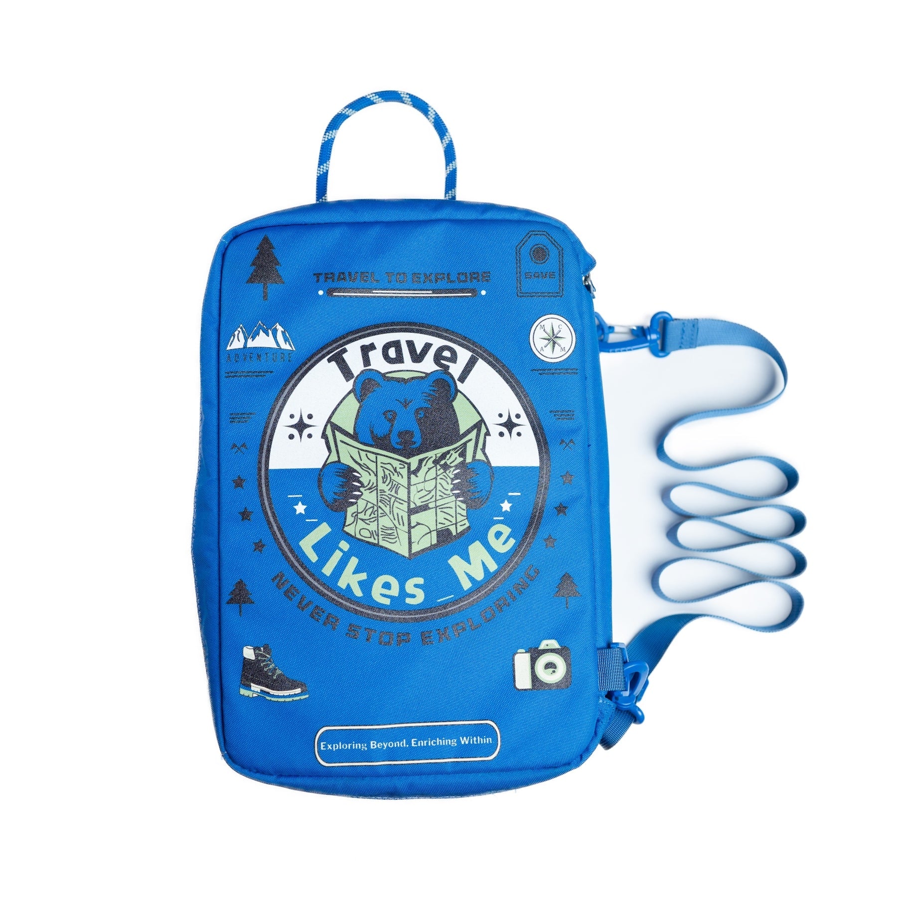 TLM Travel Shoe Box – 12L,Stylish and cross body.