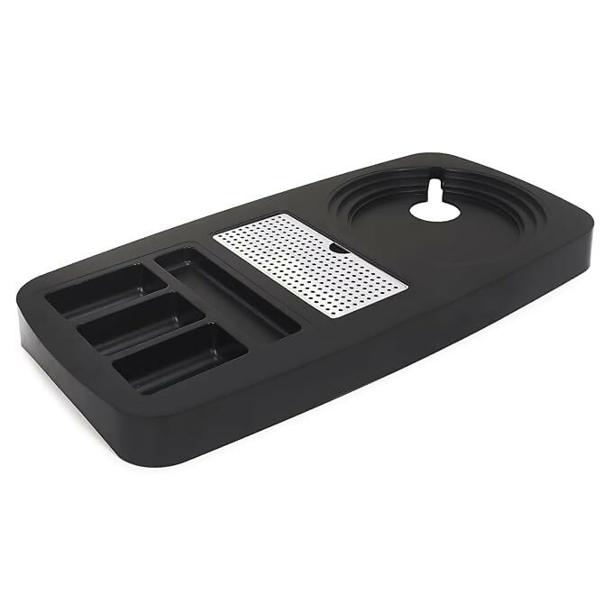 Tea Serving Tray Set for Electric Kettle, Hotel Tray for Tea Bags and Kettle, Made ABS, Lightweight