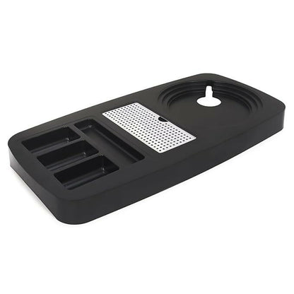 Tea Serving Tray Set for Electric Kettle, Hotel Tray for Tea Bags and Kettle, Made ABS, Lightweight