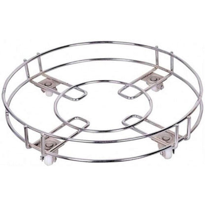 Stainless Steel Gas Cylinder Trolley Movable LPG Roller Stand