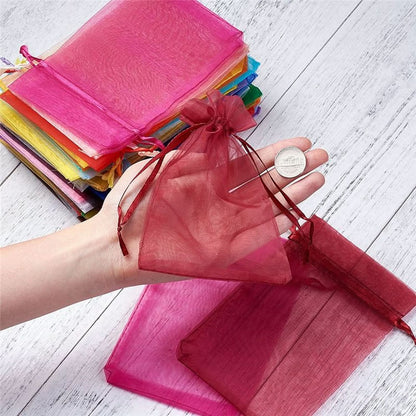 Organza Gift Bags Set of 50