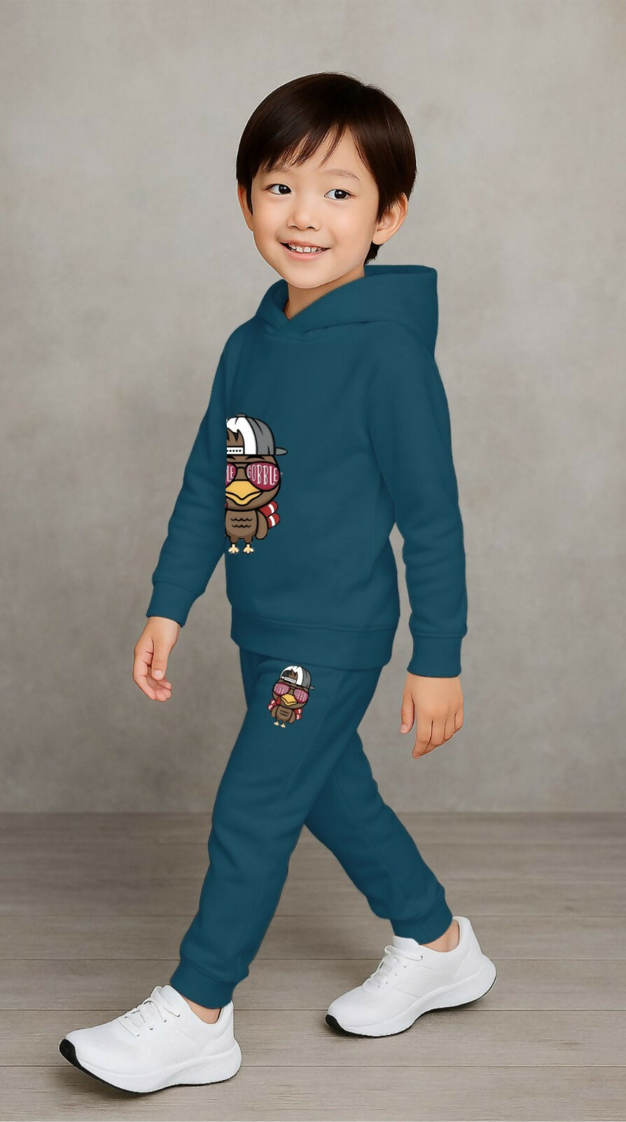 Modern Kids Sweatshirt and Pant Set - Comfortable Cotton Blend Casual Wear Luck Fashion