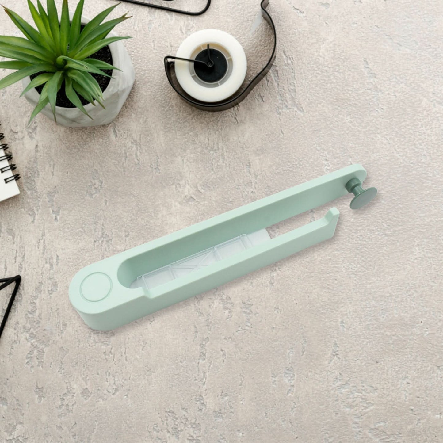 Wall Mounted Towel Rack with Hook – Plastic Storage Holder for Home Use (1 Pc)