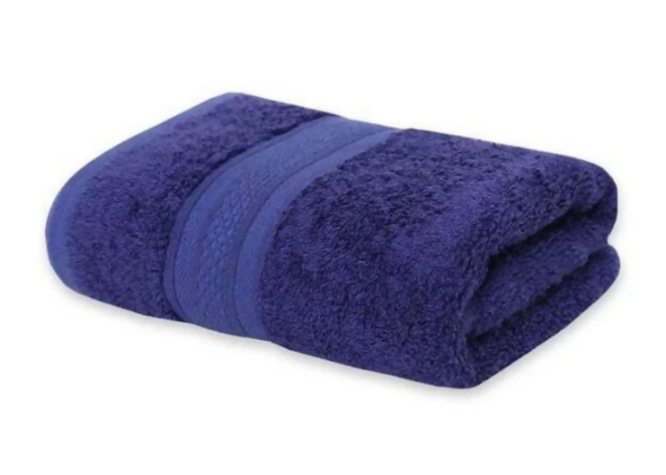 The Earth Trading Bamboo Fiber Hand Towel - Blue