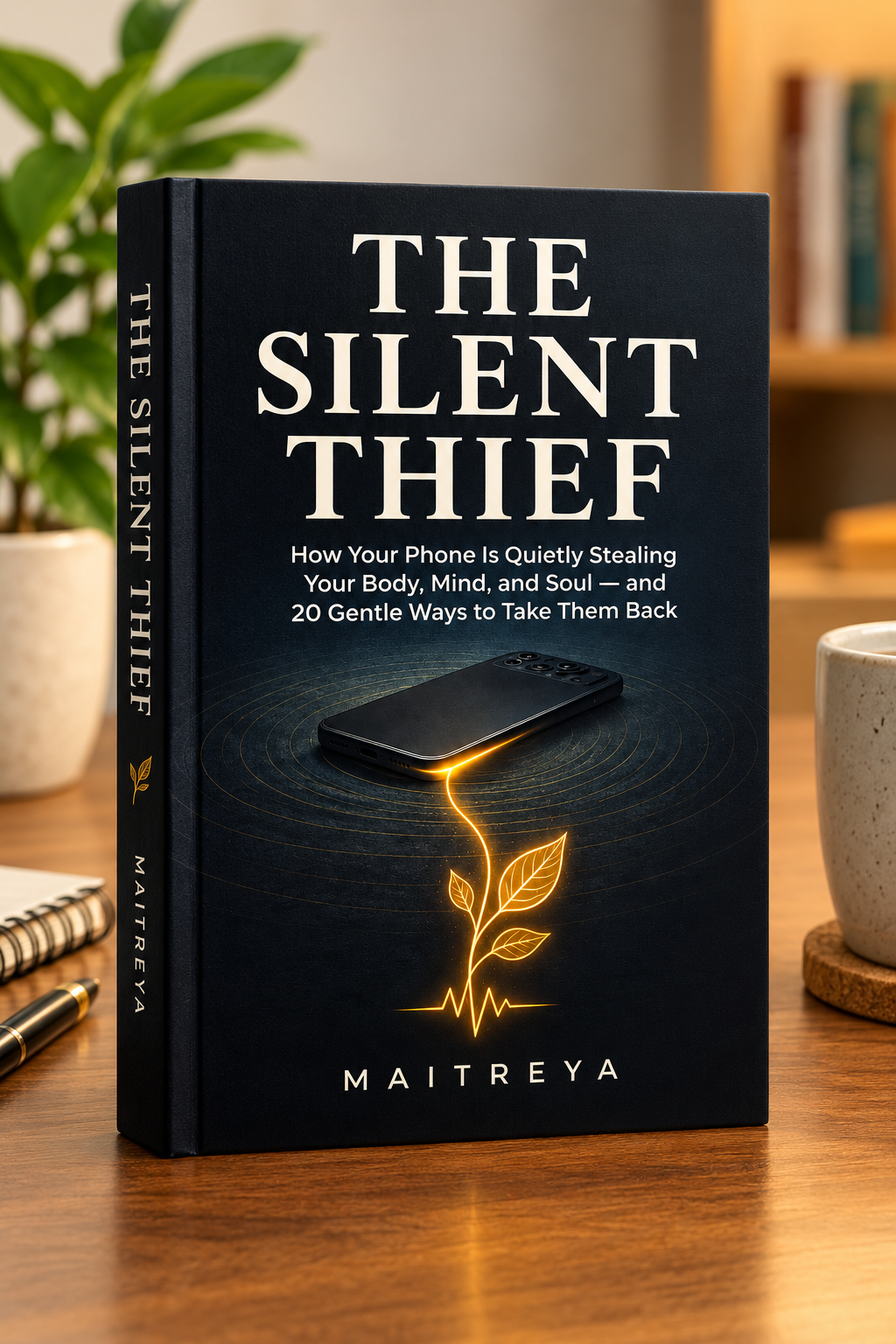 The Silent Thief: How Your Phone Is Quietly Stealing Your Body, Mind, and Soul — and 20 Gentle Ways to Take Them Back (Instant eBook)