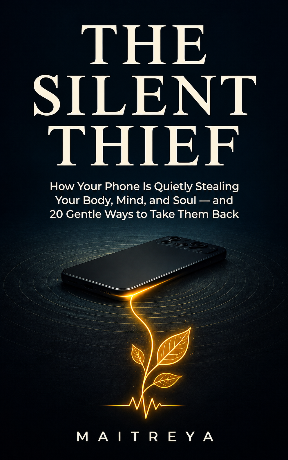 The Silent Thief: How Your Phone Is Quietly Stealing Your Body, Mind, and Soul — and 20 Gentle Ways to Take Them Back (Instant eBook)
