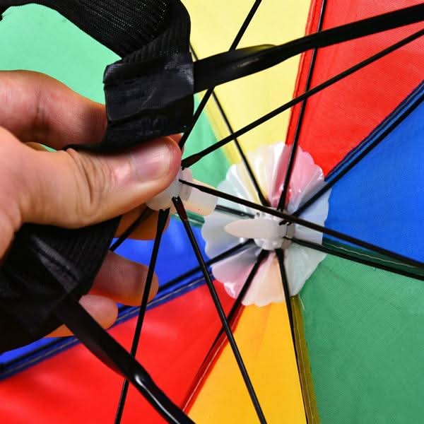 Hands Free Umbrella Hat To Protect From Sun  Rain