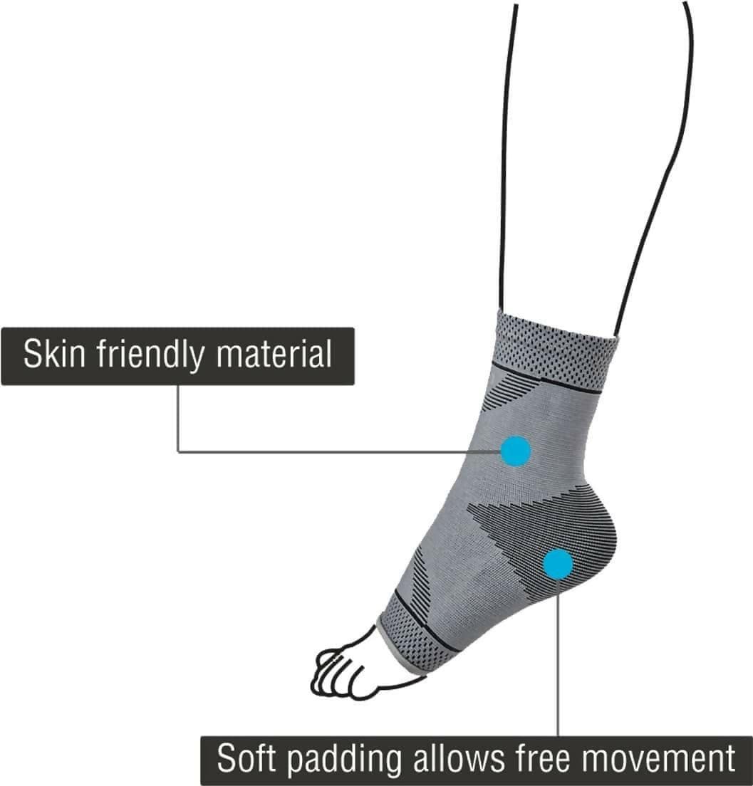 VISSCO NEOPEREN ANKLE SUPPORT - SMALL - HalfPe