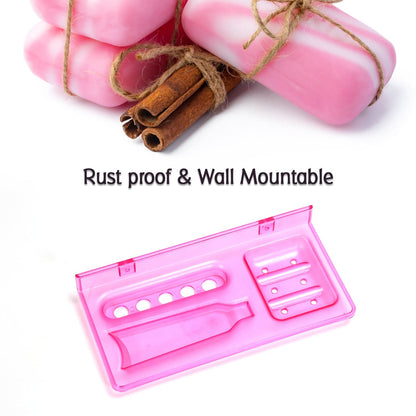 3-in-1 glass soap dish