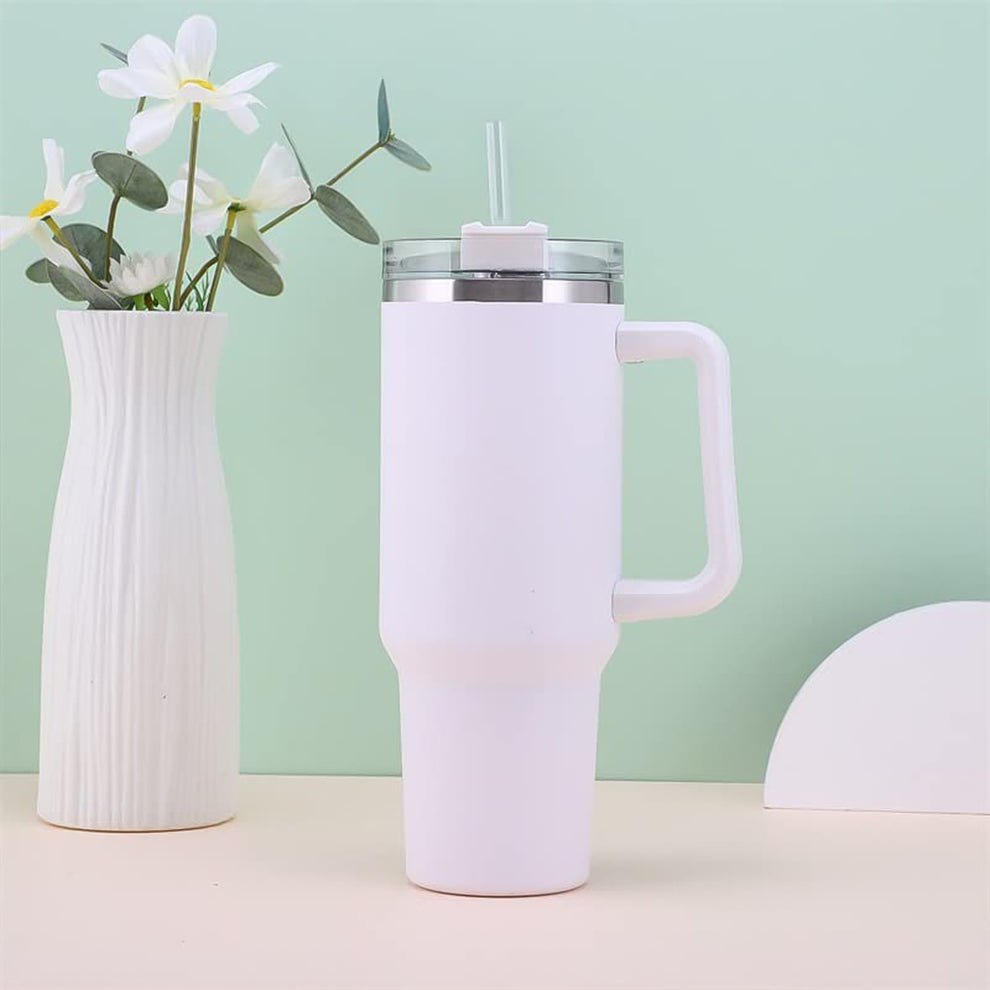 Stainless Steel Vacuum Insulated Tumbler With Lid (Approx 1200 Ml)