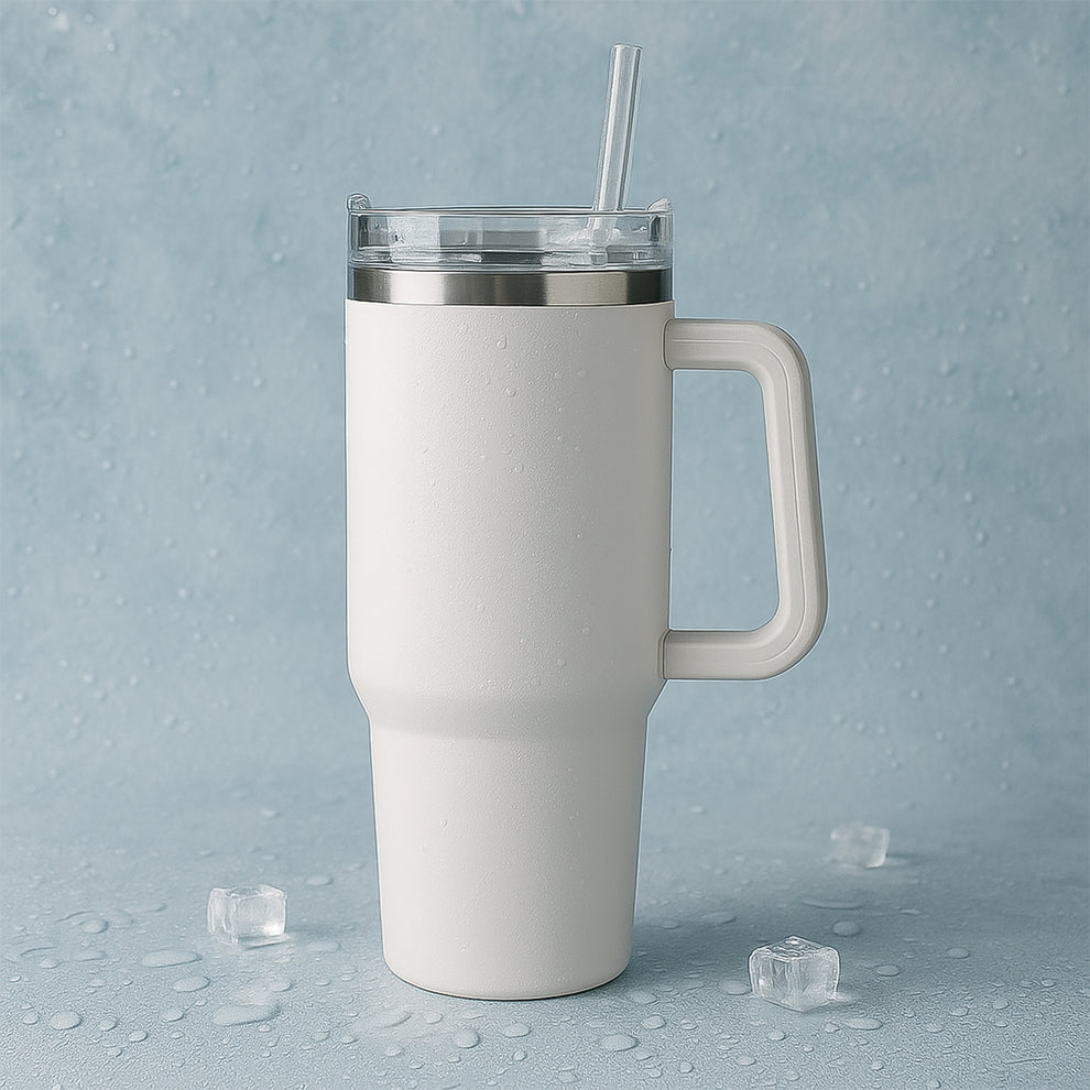 Stainless Steel Vacuum Insulated Tumbler With Lid (Approx 1200 Ml)