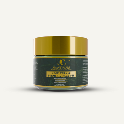 Aloe Vera & Turmeric Face Gel Amantya Care