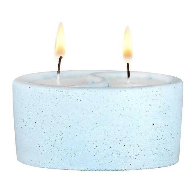 PROSPERRO LUMO by Parkash Candles Yin Yang Scented Candle (Blue) - HalfPe