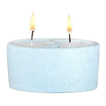 PROSPERRO LUMO by Parkash Candles Yin Yang Scented Candle (Blue) - HalfPe