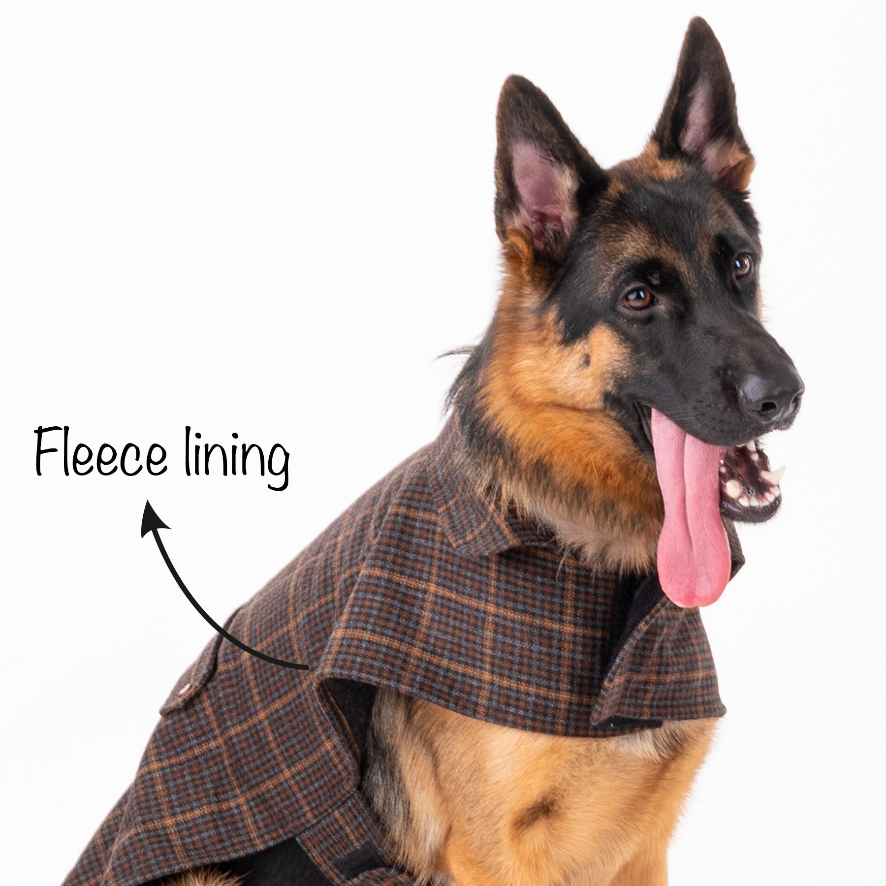 HUFT Tweedle Dee Dog Jacket - Multicolour - Heads Up For Tails