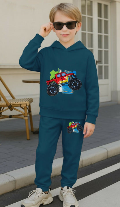 Stylish Kids Sweatshirt and Pant Set - Comfortable Cotton Blend Casual Wear Luck Fashion