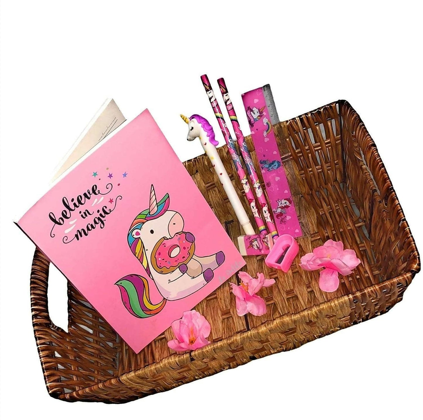 Unicorn Theme Stationery Set - HalfPe