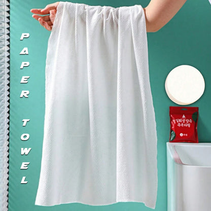 Compressed Towels Portable Disposable Compressed Cotton Coin Tissue Towel For Travel Camping Hiking Sport Beauty Salon Home Hand Wipes (28x40 Inch)