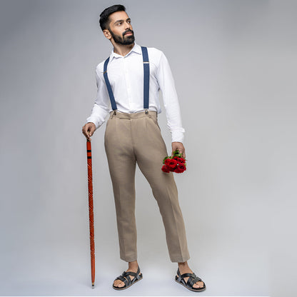 Fox Luxe Crossover Vegan Leather Black Men Sandals Planet Paaduks