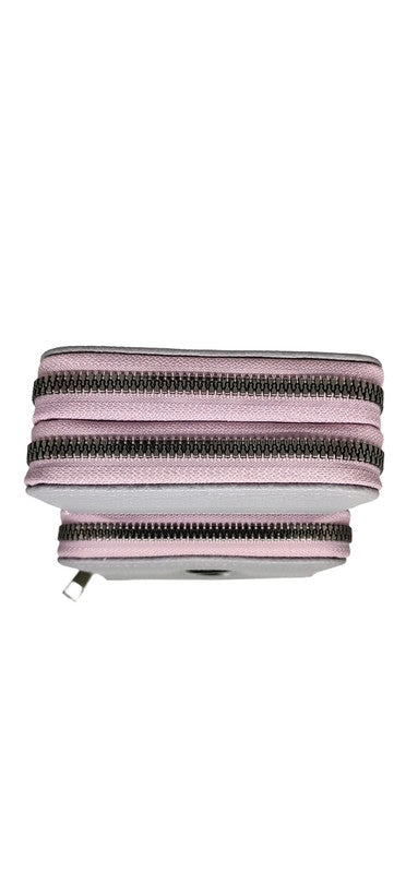 Buddy Cares: Women's Leather Sling Bag  Timeless & Stylish – Purple – view 3 – Buddy Cares