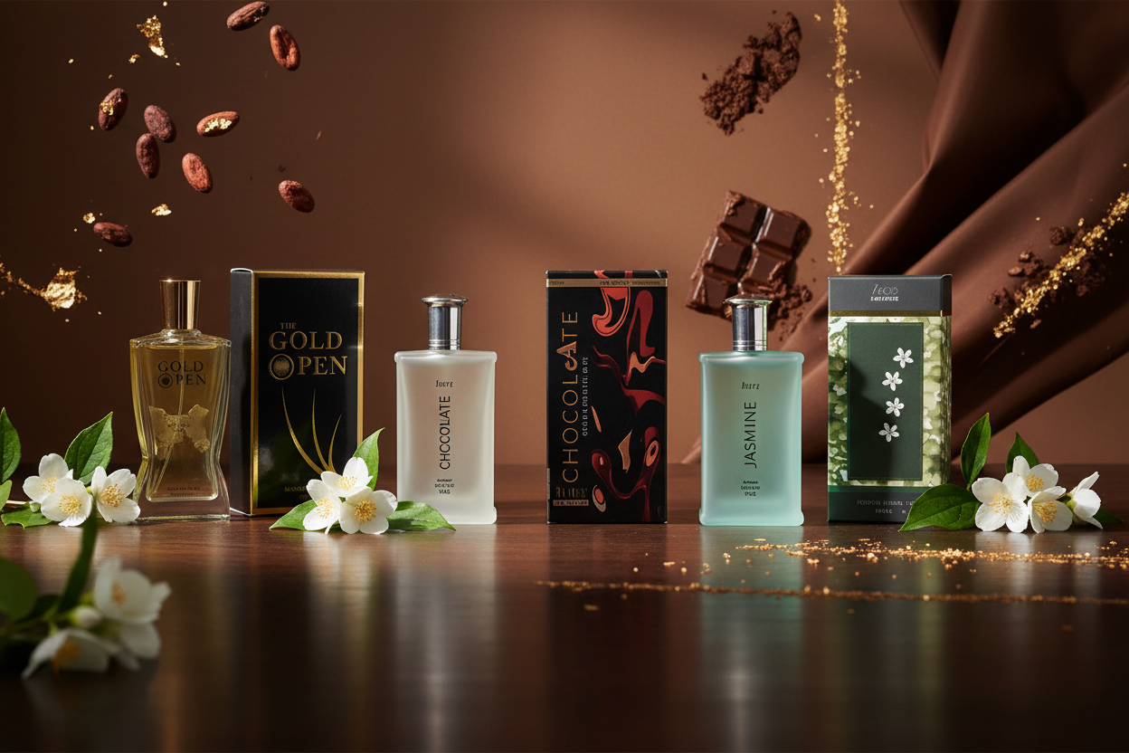 Aone Gold Open, Chocolate and Jasmine Perfume For Men 100ML Each (Pack of 3) Gimanifragrances