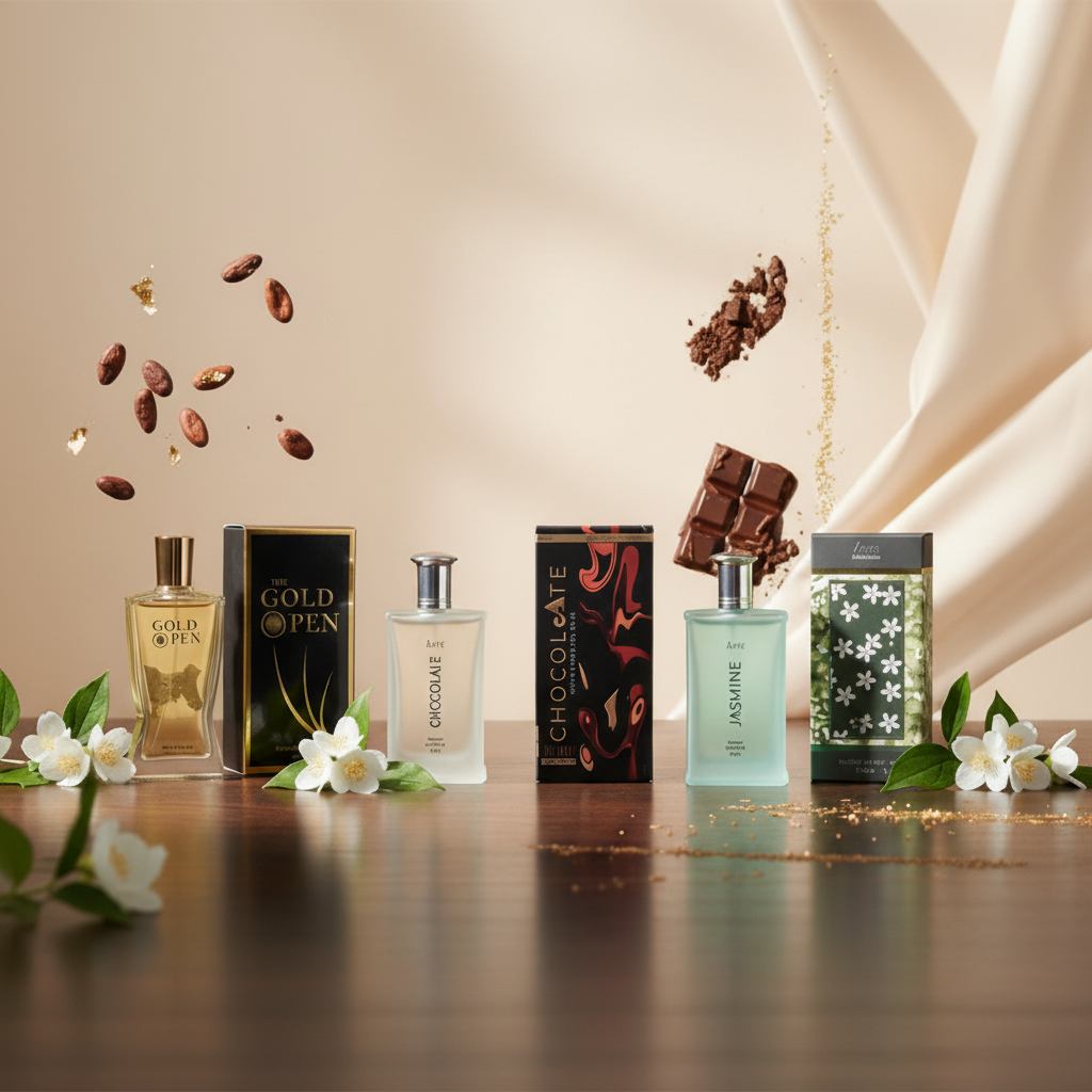 Aone Gold Open, Chocolate and Jasmine Perfume For Men 100ML Each (Pack of 3) Gimanifragrances